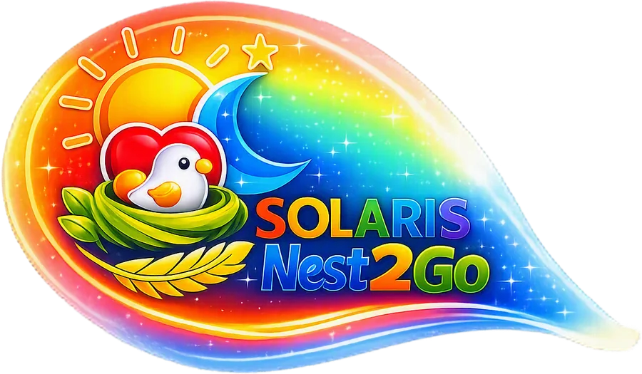 Logo di Solaris, il modulo di Nest2Go per la programmazione di luce e fotoperiodo