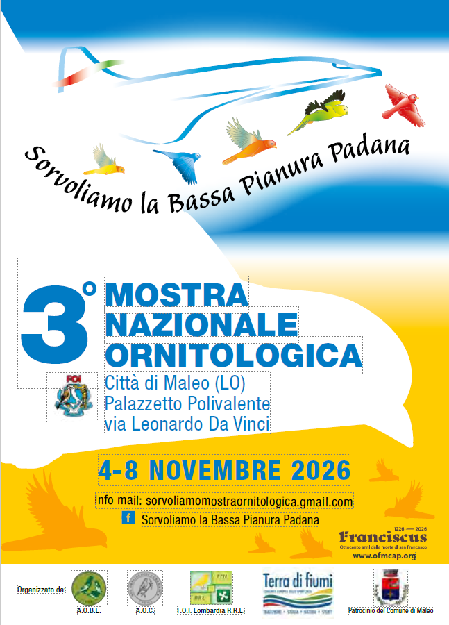3a Mostra Ornitologica Nazionale "Sorvoliamo la bassa Pianura Padana e l'Emilia"